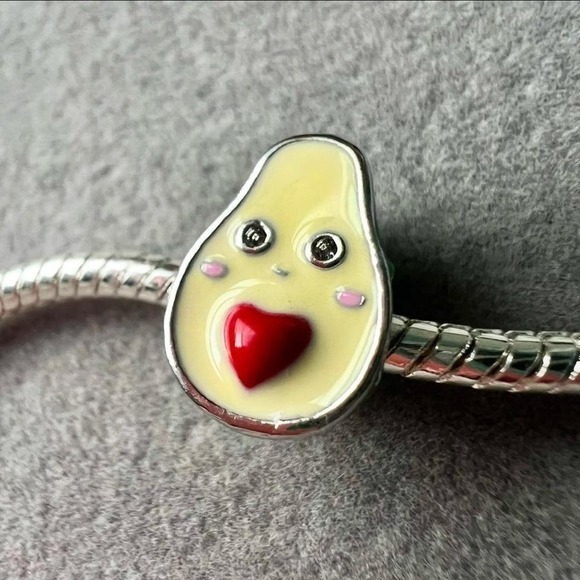 Avocado‎ Charm fits PANDORA - Picture 1 of 7